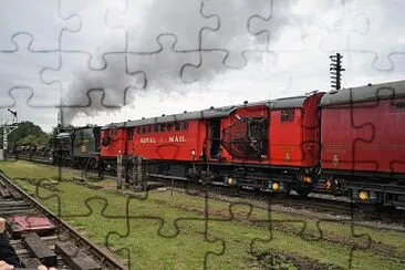 Post Train, Great Central Railway, England