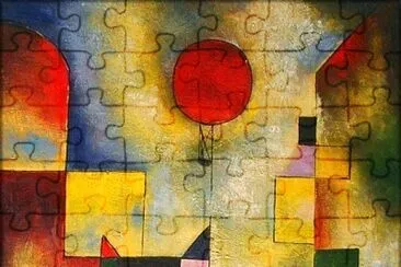 o balÃ£o vermelho - paul klee jigsaw puzzle