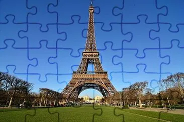 T Eiffel jigsaw puzzle