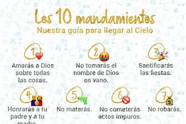 Los 10 mandamientos