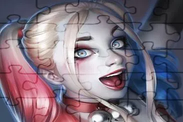 Harley quinn jigsaw puzzle