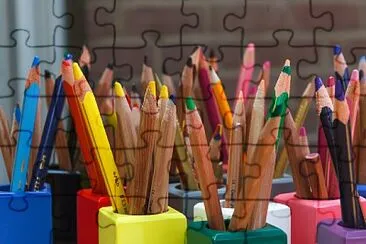 פאזל של Colored pencils 2