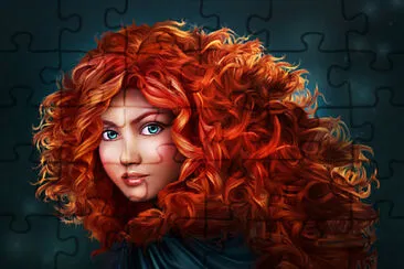 פאזל של Disney Merida