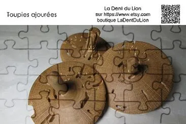 Toupies ajourÃ©es, La Dent du Lion jigsaw puzzle