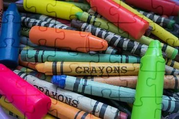 Crayones jigsaw puzzle