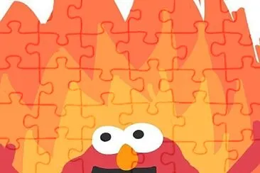 Elmo jigsaw puzzle