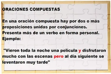 ORACIÃ“N COMPUESTA