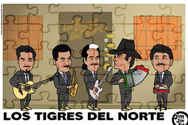 LOS TIGRES DEL NORTE jigsaw puzzle