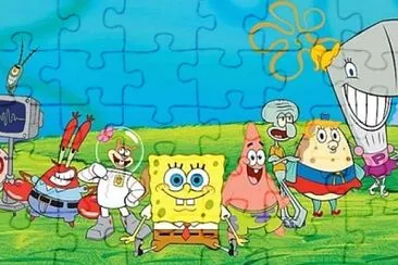 Bob Sponge and friends