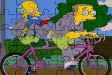 los simpsons seÃ±or berns y smithers