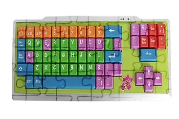 פאזל של El teclado