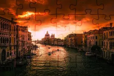 Veneza na ItÃ¡lia jigsaw puzzle