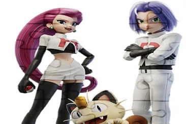 TEAM ROCKET POKEMON jigsaw puzzle