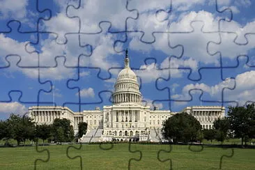 US Capitol, west side jigsaw puzzle