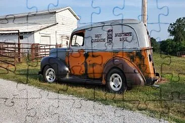 Bret Chrismer 's Mustache Wax  '40 Ford Delivery