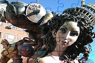 Valencia. Fallas jigsaw puzzle