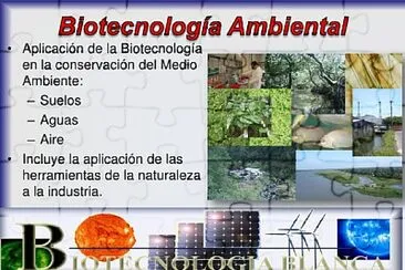 BiotecnologÃ­a en le ambiente