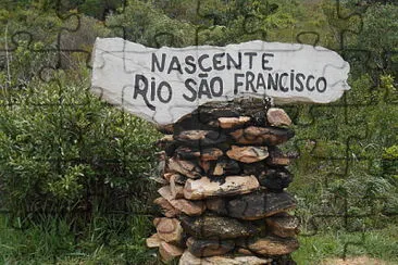 Nascente do Rio São Francisco em S Roque de Minas