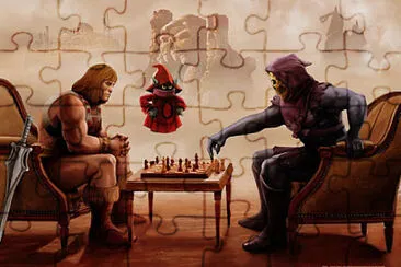 He-Man y Skeletor jigsaw puzzle