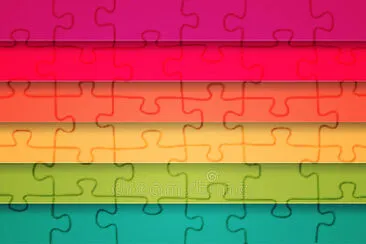 Listras arco iris jigsaw puzzle