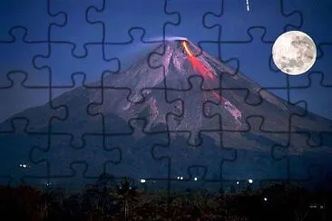 Merapi Indonesia jigsaw puzzle