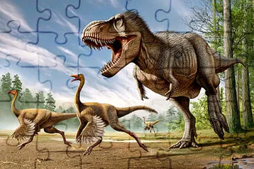 O lume disparuta-Dinozaurii jigsaw puzzle