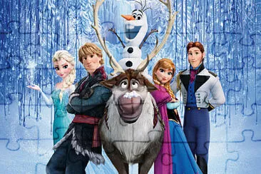 frozen jigsaw puzzle