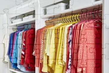 closet color clothes