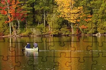 Maine Lake jigsaw puzzle