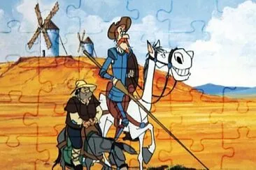 Don Quijote Y SANCHO jigsaw puzzle