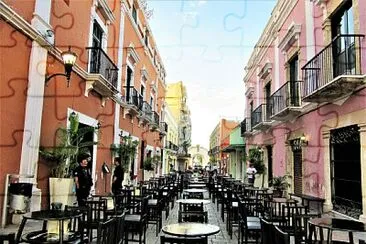 Calle 59, Ciudad Campeche. jigsaw puzzle