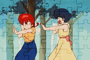 ranma y akane bailando