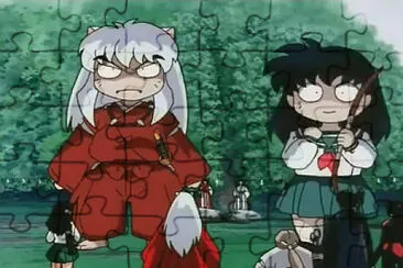 las copias de inuyasha y kagome inuyasha