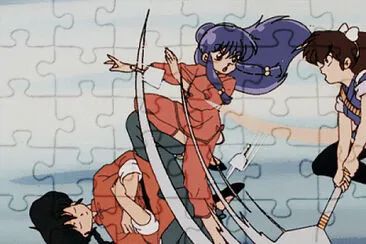 shampoo y ukio se pelean entre ellas ranma 1/2