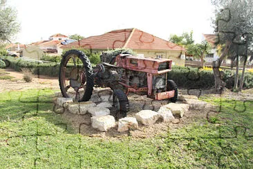 פאזל של tractor