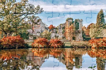 Scotney castle Ã  l 'automne