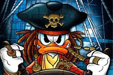 פאזל של pato pirata