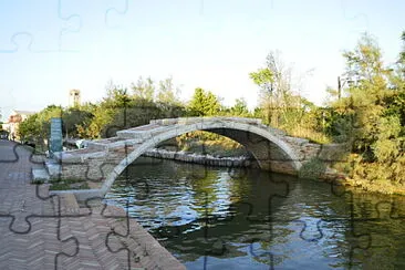 Italy, Italie, Venezia, Torcello, Devil 's Bridge