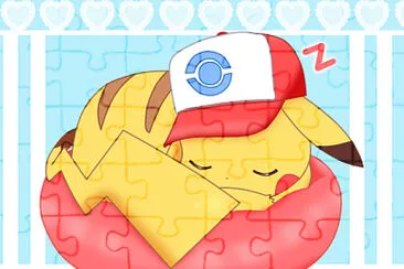 Pikachu Dormido