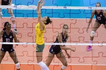 Esportes OlÃ­mpicos - Voleibol jigsaw puzzle