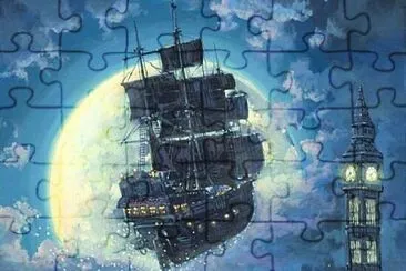 navio voador jigsaw puzzle