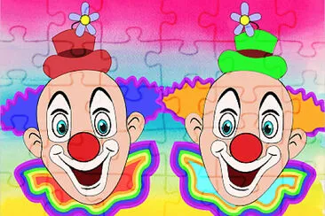 Gentils clowns jigsaw puzzle