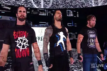 Roman reigns, dean Ambrose, Seth Rollins