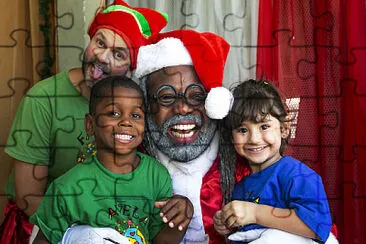 Papai noel afro