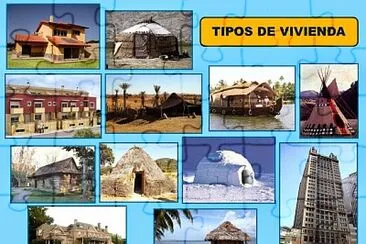 tipos de viviendas jigsaw puzzle