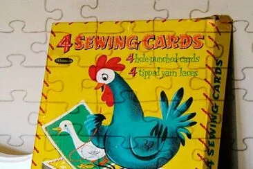 Sewing cards