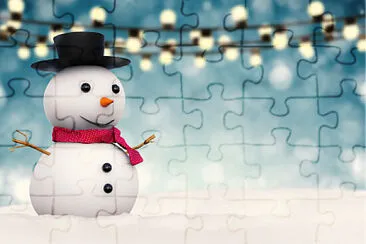 FROSTY jigsaw puzzle