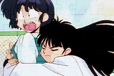 mouse abraza a akane ranma 1/2