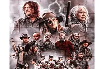 The walking dead jigsaw puzzle