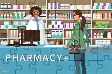 At the Pharmacy jigsaw puzzle